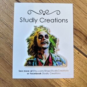 🆕 Studly Creations - Beetlejuice pin
